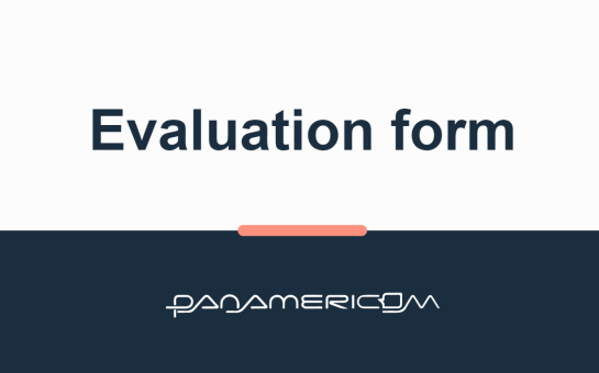 Evaluation Form