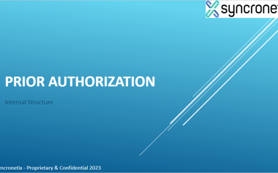 Prior Authorization growth path and structure Voice